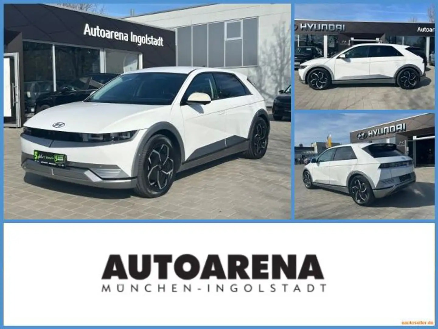 Hyundai IONIQ 5 72 Techniq Elektro Navi, SitzH, AppleCar Weiß - 1