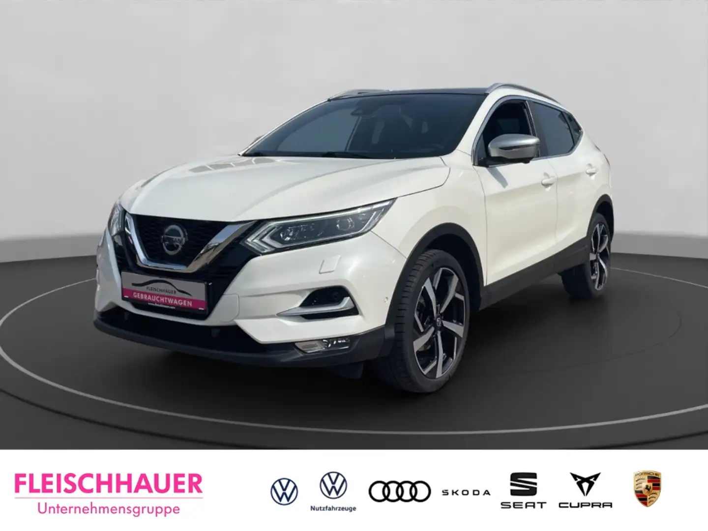 Nissan Qashqai Tekna+ 1.6 DIG-T J11 (1.6T) Wit - 1