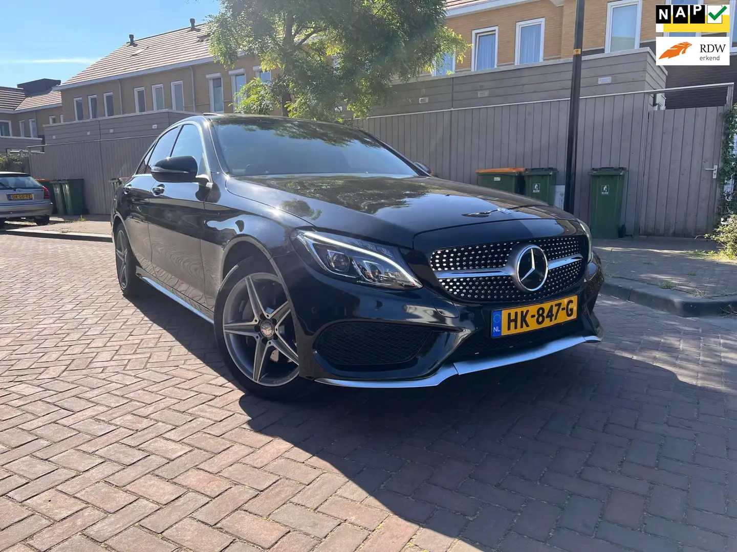 Mercedes-Benz C 300 2.2 CDI HYBRID Prestige *AMG*Voll* Negro - 1