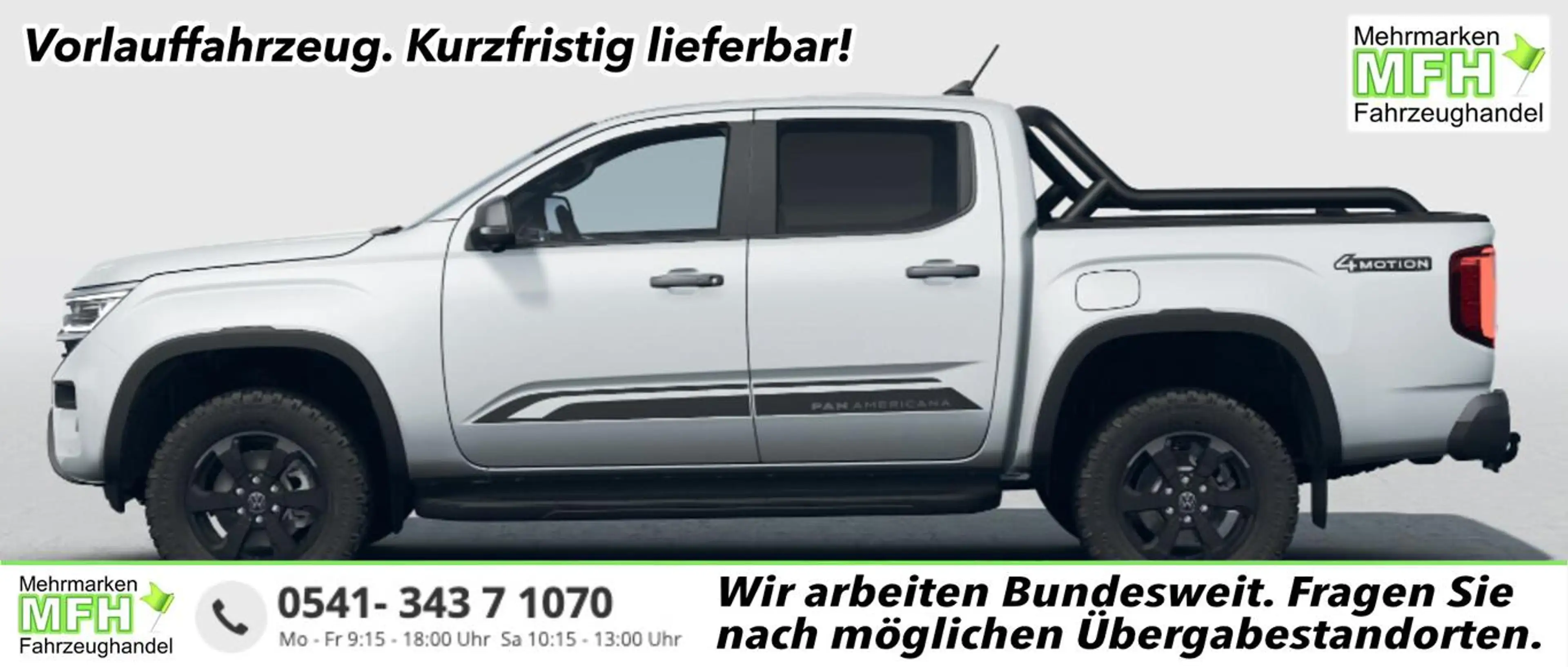 Volkswagen Amarok PanAmericana PanAm AHK AssisP Matrix Klimaaut 1...