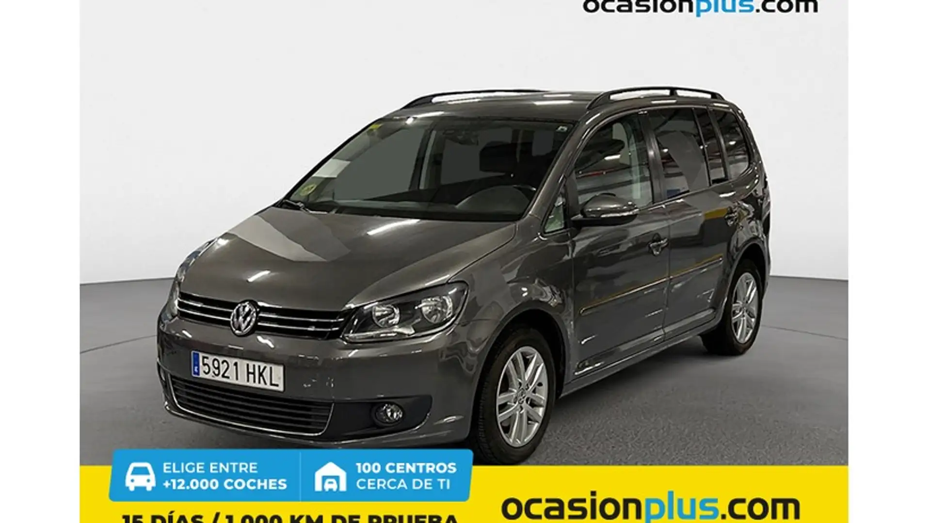 Volkswagen Touran 1.6TDI Advance 105 Gris - 1