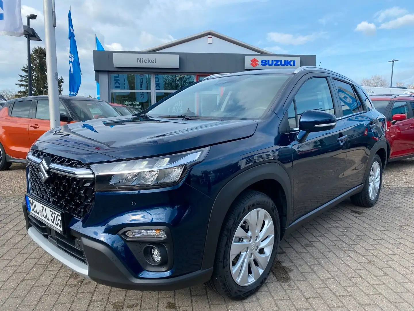 Suzuki S-Cross 1.5 Comfort AT/LED/ACC/8xbereift/CAM... Bleu - 1