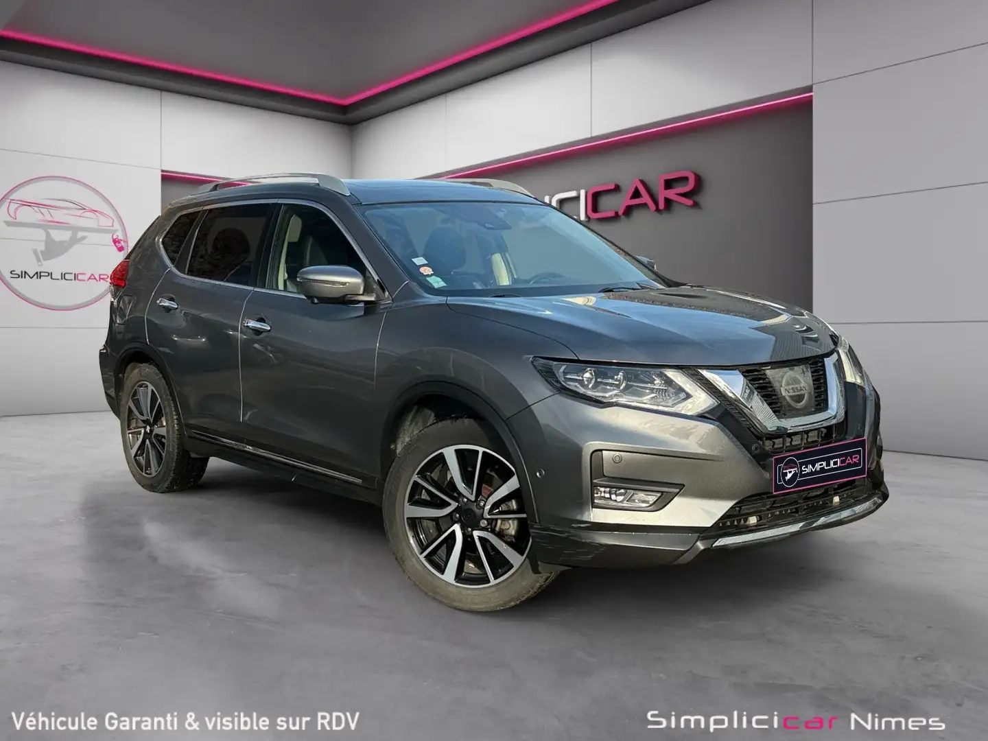 Nissan X-Trail X-TRAIL 1.6 DIG-T 163 7pl Tekna Gris - 1
