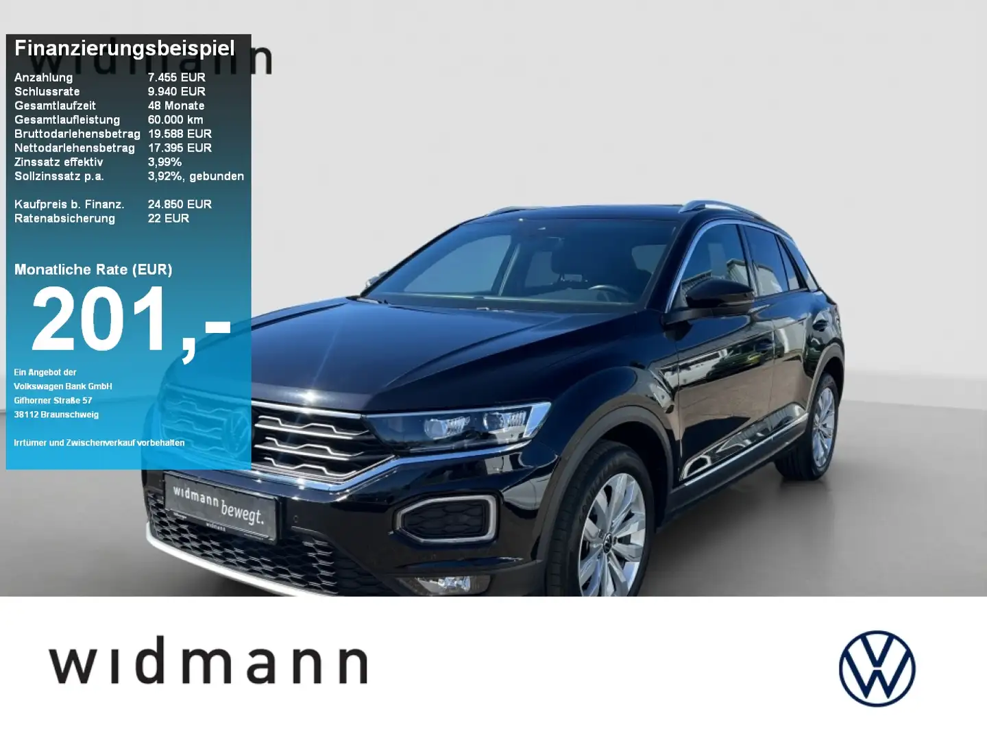 Volkswagen T-Roc Sport 1.5 TSi DSG ACC NAVI Kamera Nero - 1