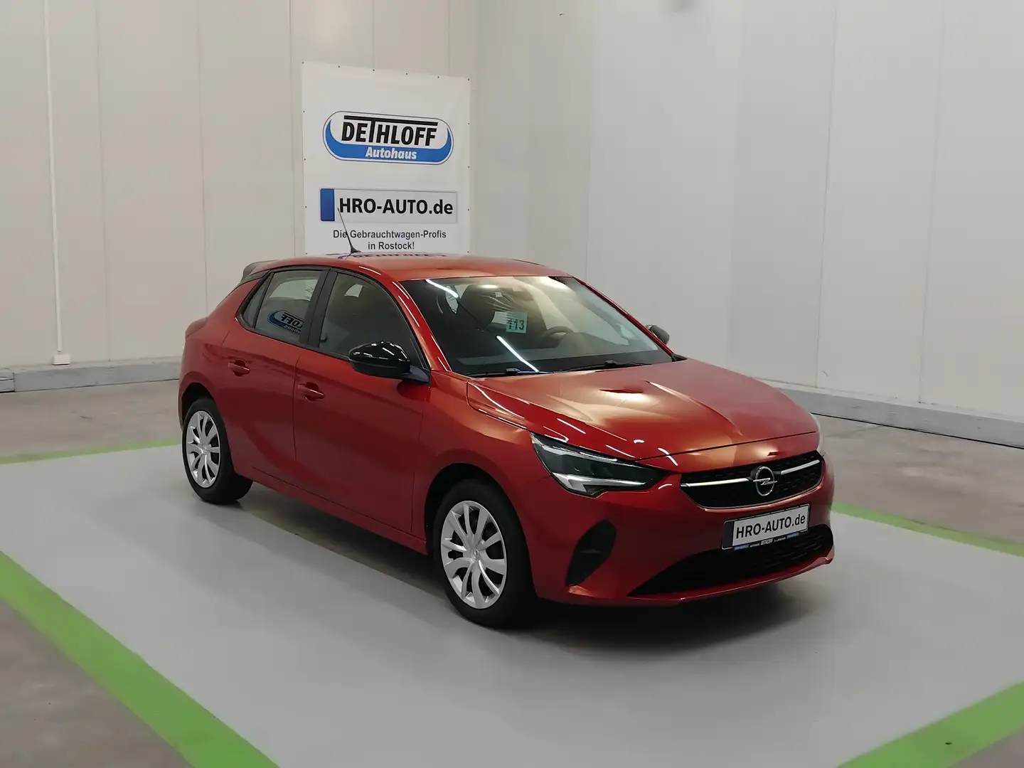 Opel Corsa 1.2 Turbo Automatik Rot - 1