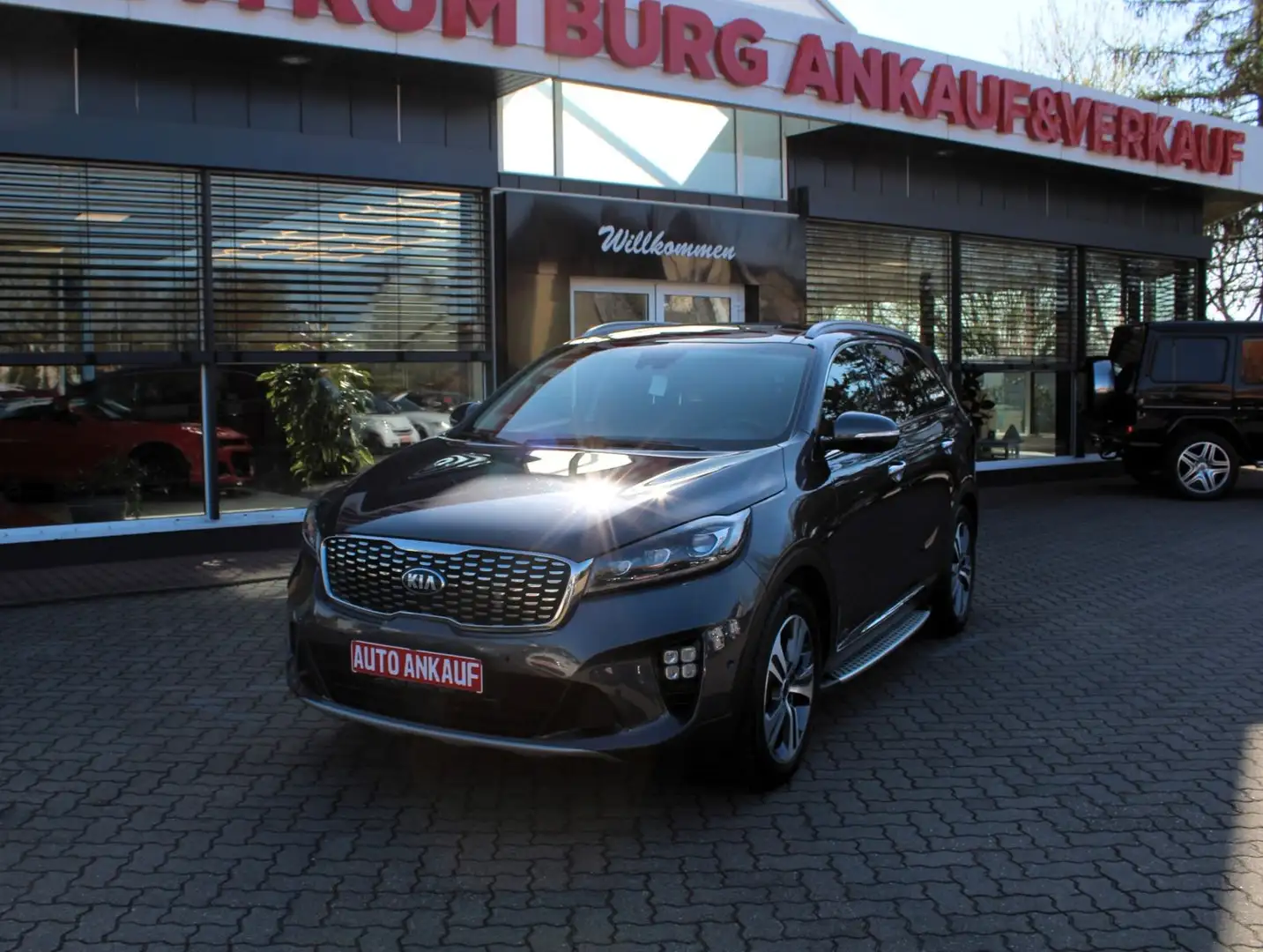 Kia Sorento GT-Line 4WD AHK el. Heckklappe Grau - 2