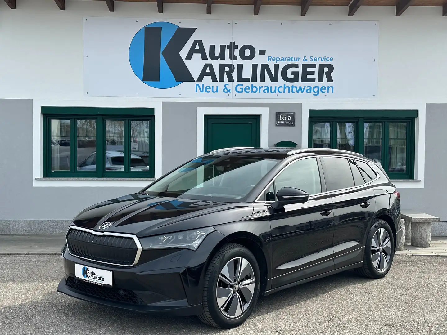 Skoda Enyaq 80 Loft Schwarz - 2