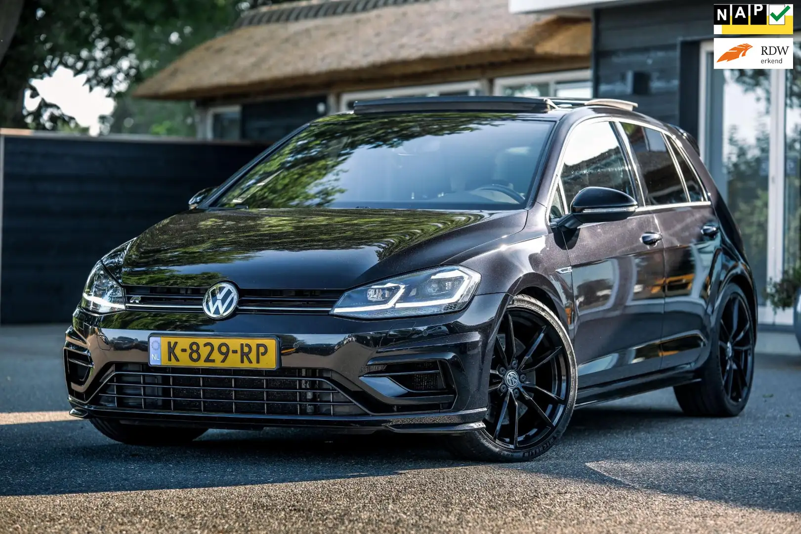 Volkswagen Golf 2.0 TSI 4Motion R Panoramadak I Adaptieve Cruise I Noir - 1