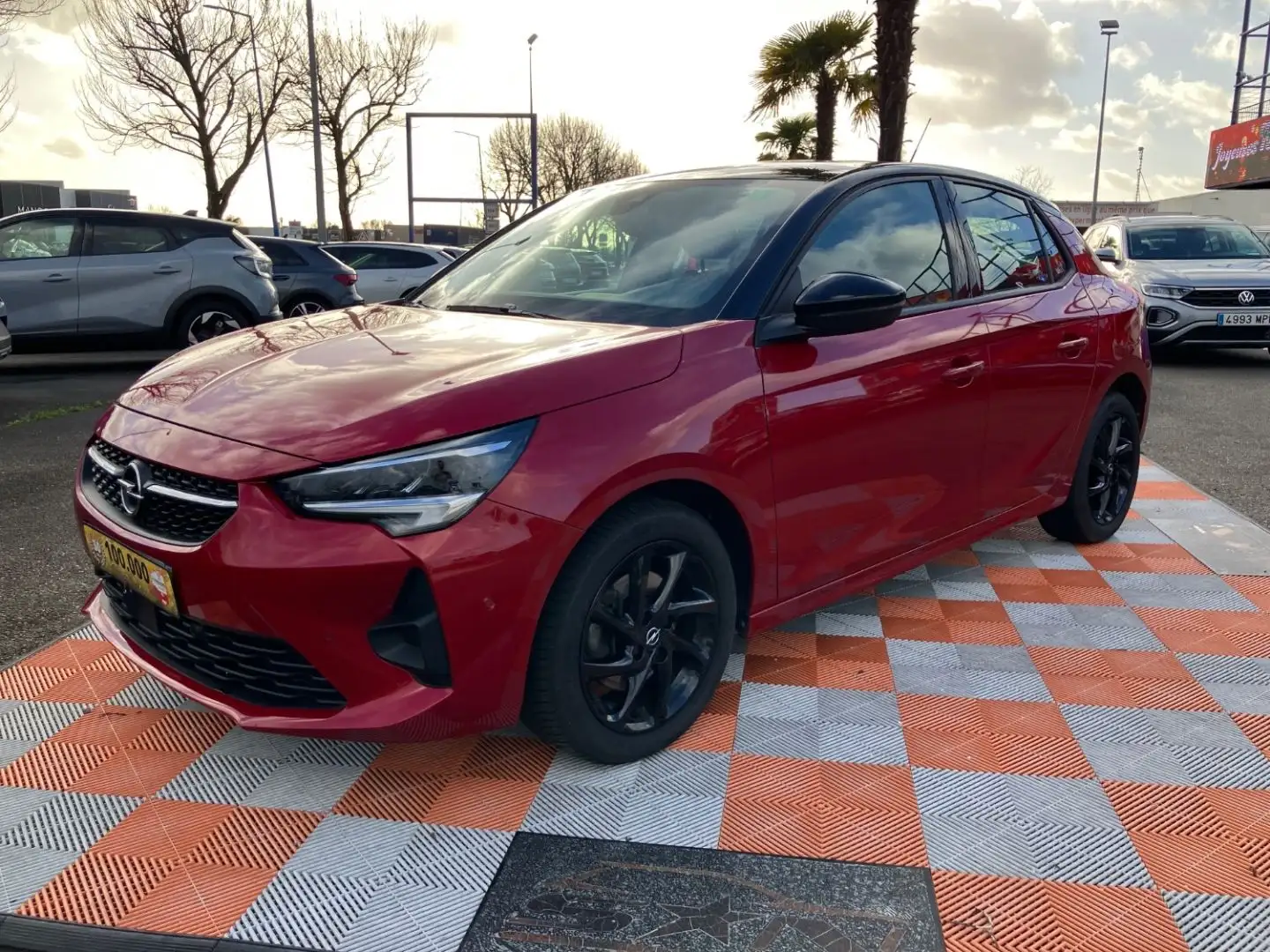 Opel Corsa 1.2 TURBO 100 BV6 GS LINE Caméra JA Noires Rouge - 2