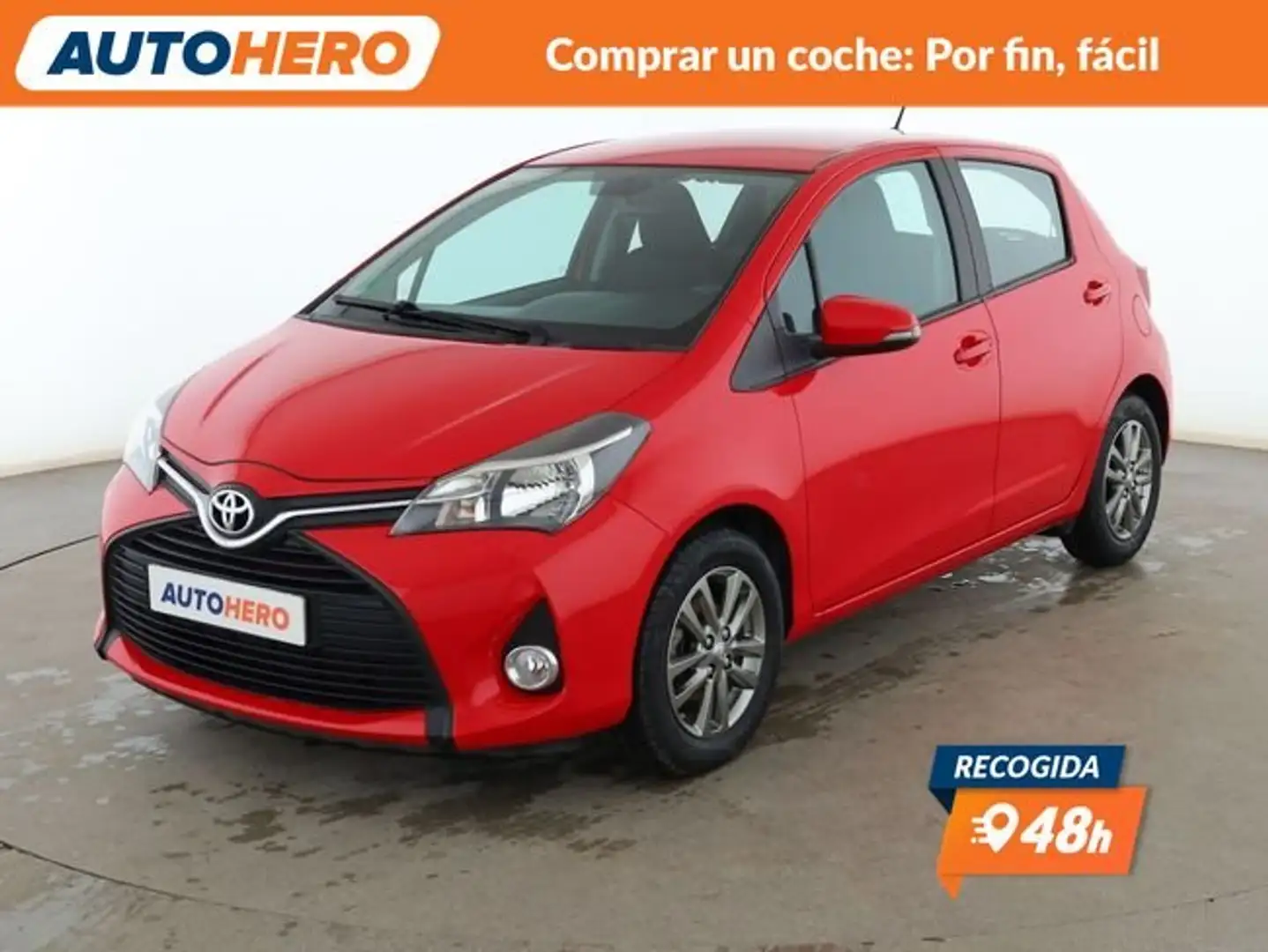 Toyota Yaris 1.0 VVT-i City Rojo - 1