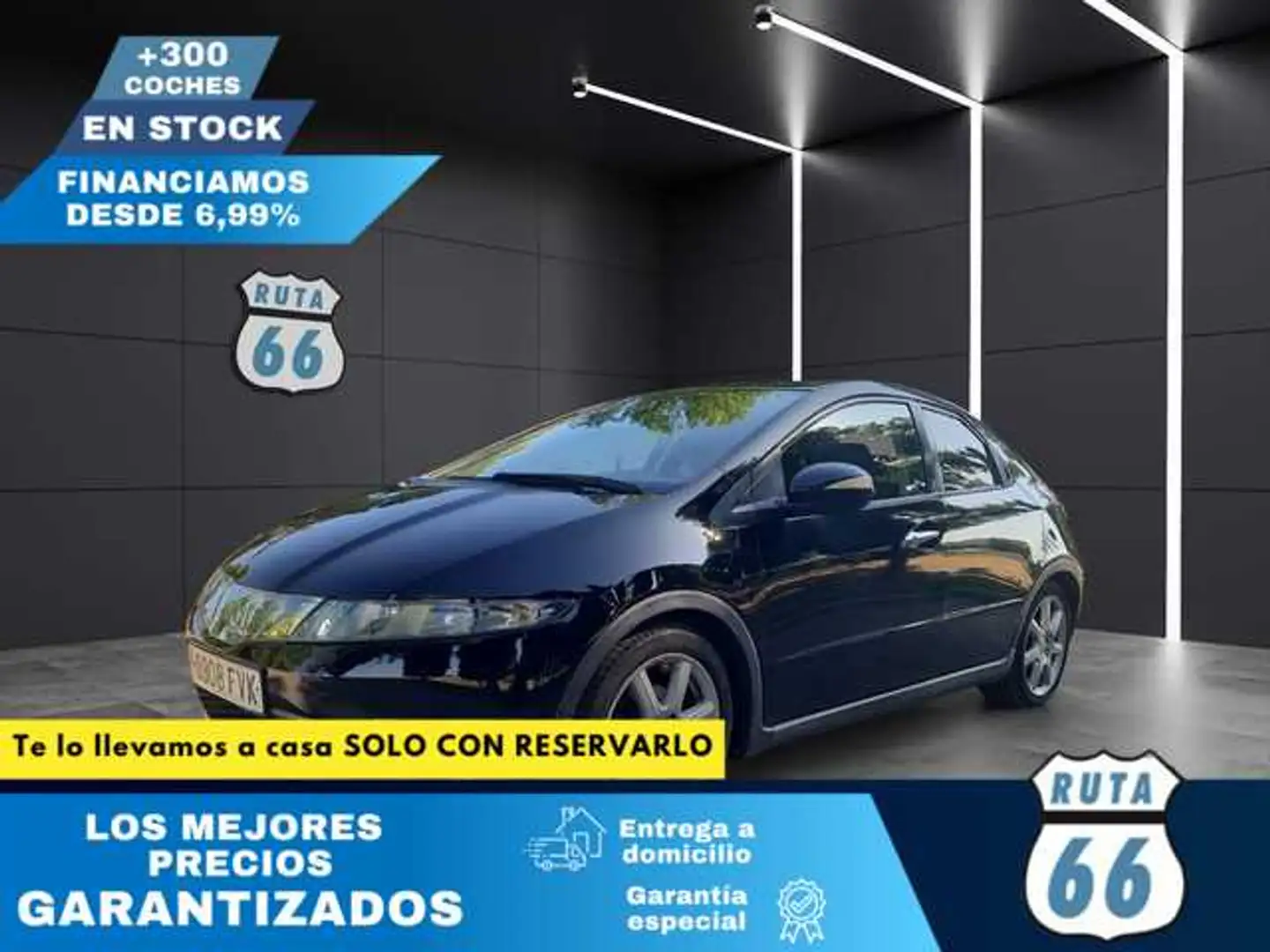 Honda Civic 2.2i-CTDI Type S Negro - 1