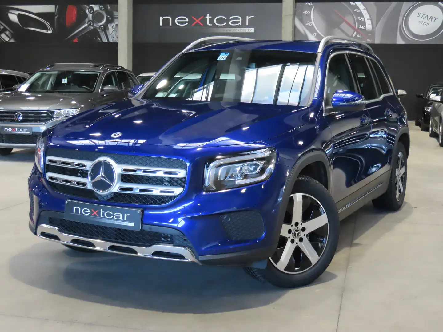 Mercedes-Benz GLB 180 d 8GTRONIC **CUIR-LED-CAMERA-NAVI-PARKING** Bleu - 1