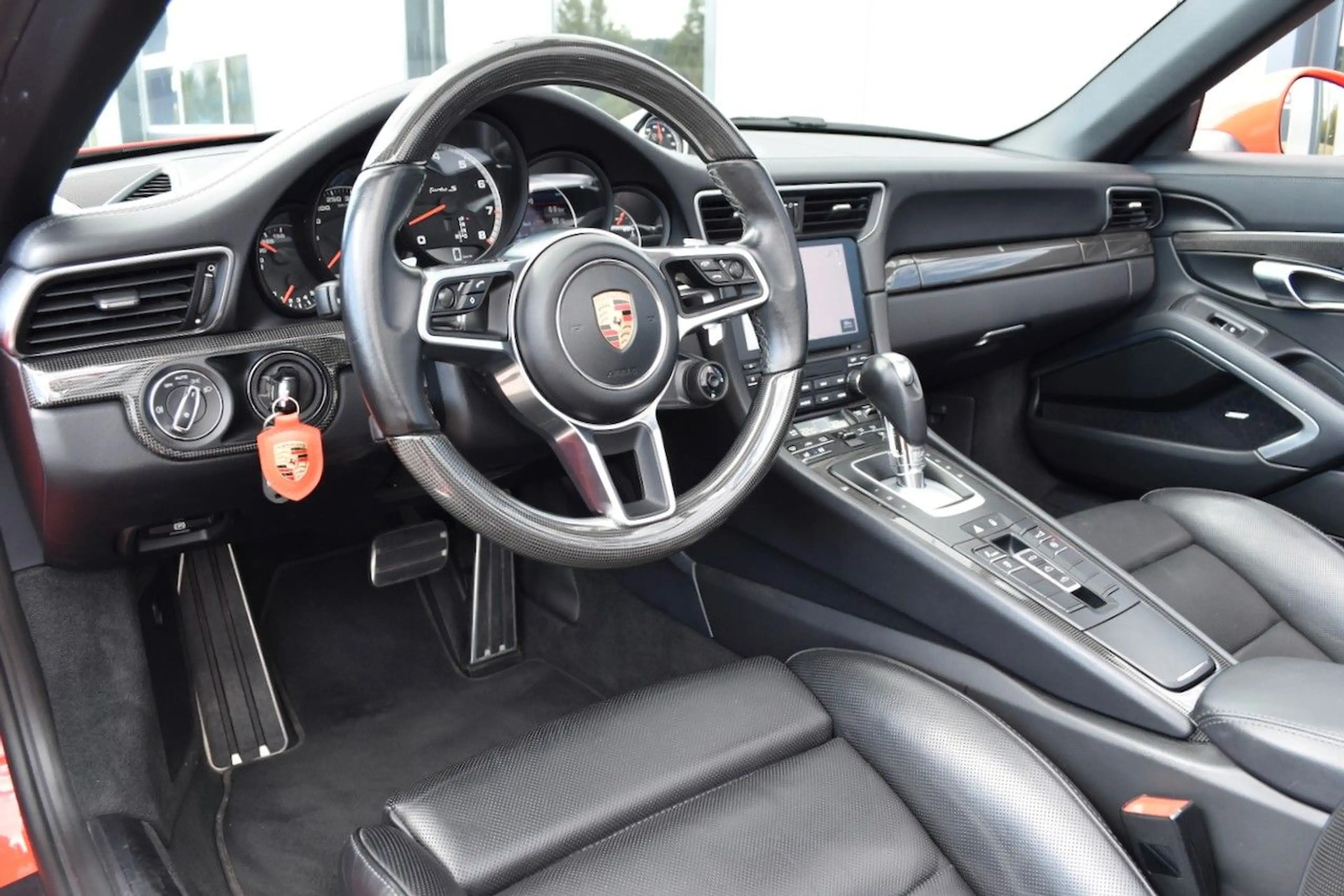 Porsche 991 911 TURBO S CABRIOLET CHRONO KAMERA SITZLÜFTUNG — photo 7