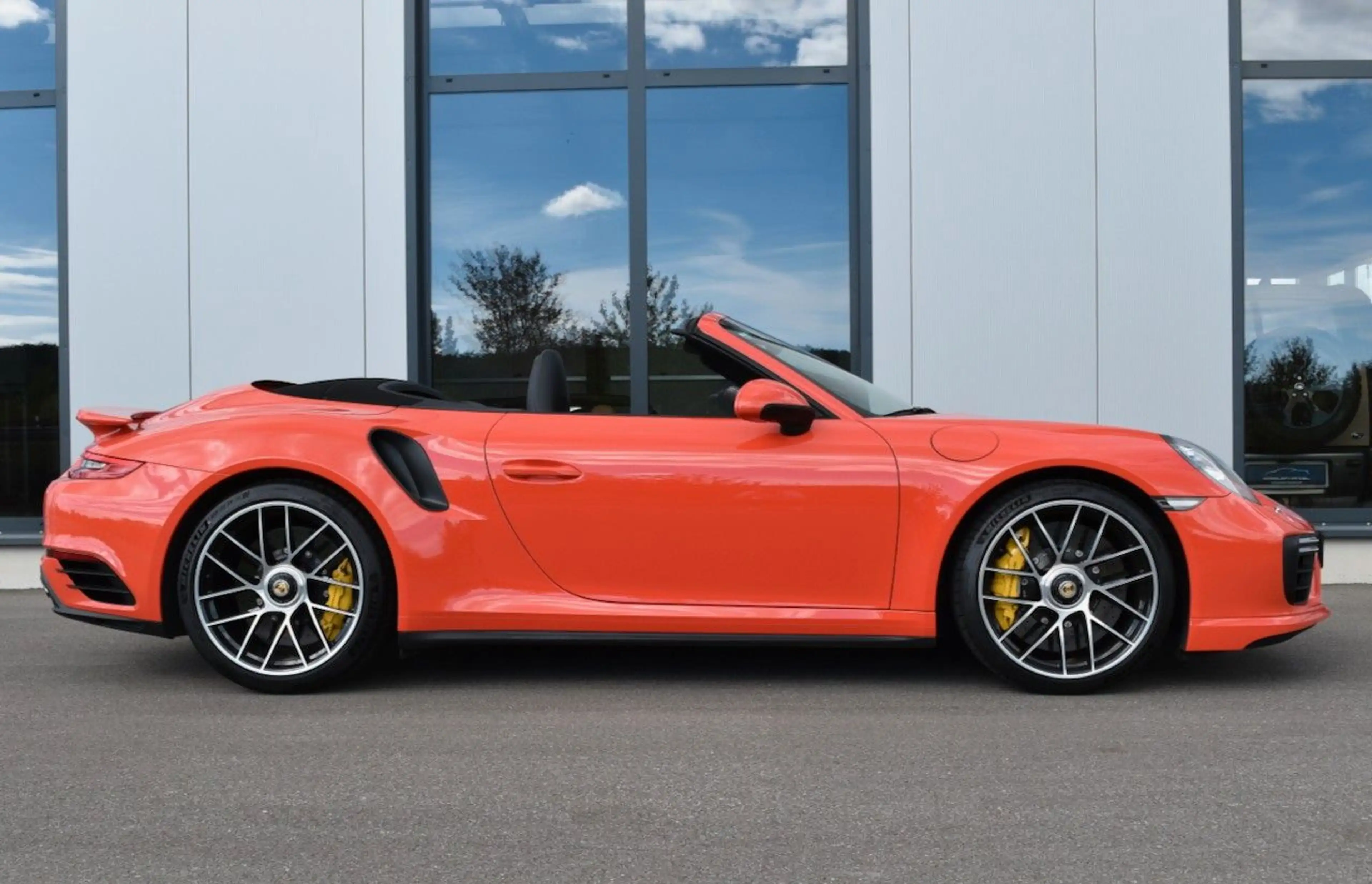 Porsche 991 911 TURBO S CABRIOLET CHRONO KAMERA SITZLÜFTUNG — photo 13