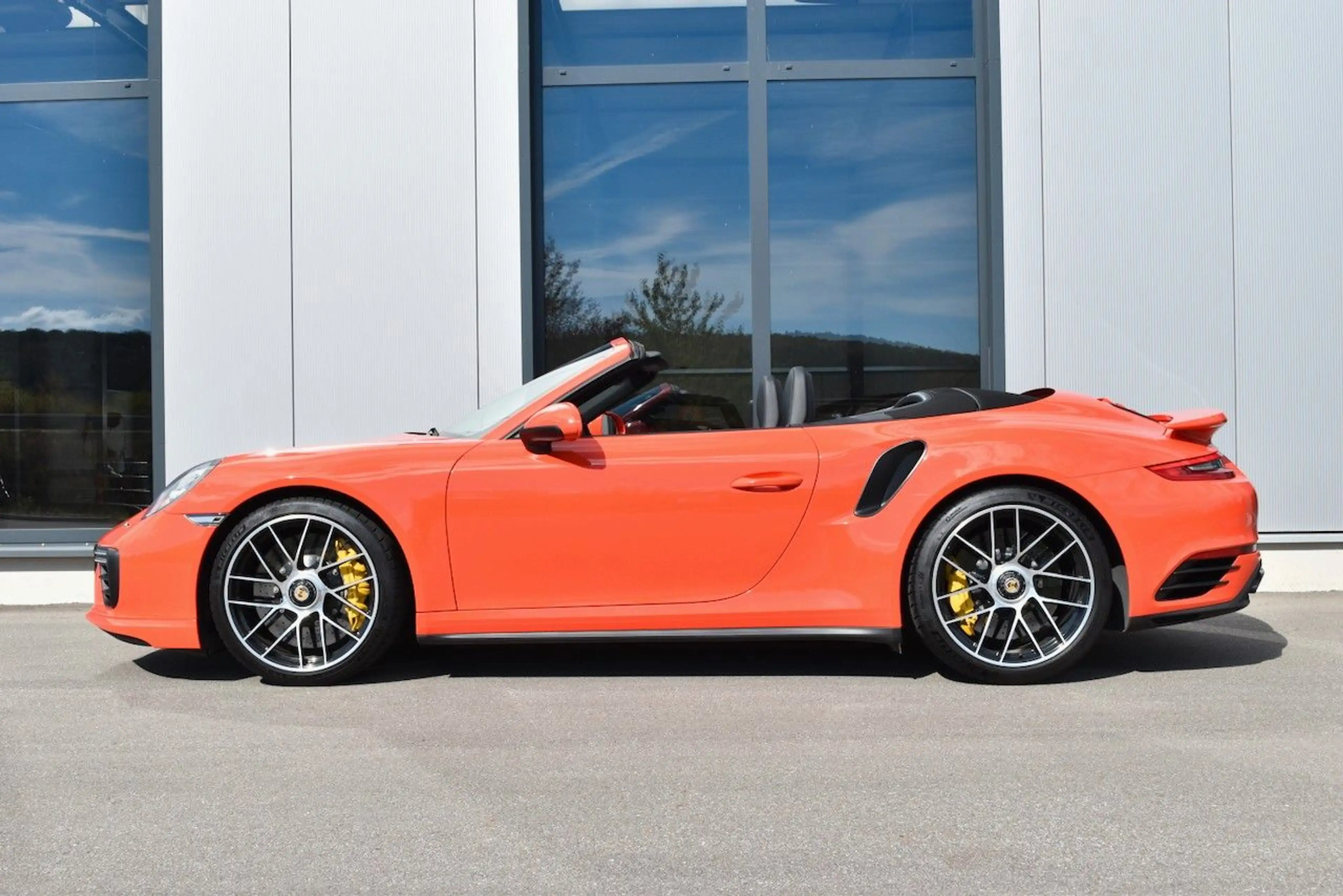 Porsche 991 911 TURBO S CABRIOLET CHRONO KAMERA SITZLÜFTUNG — photo 8