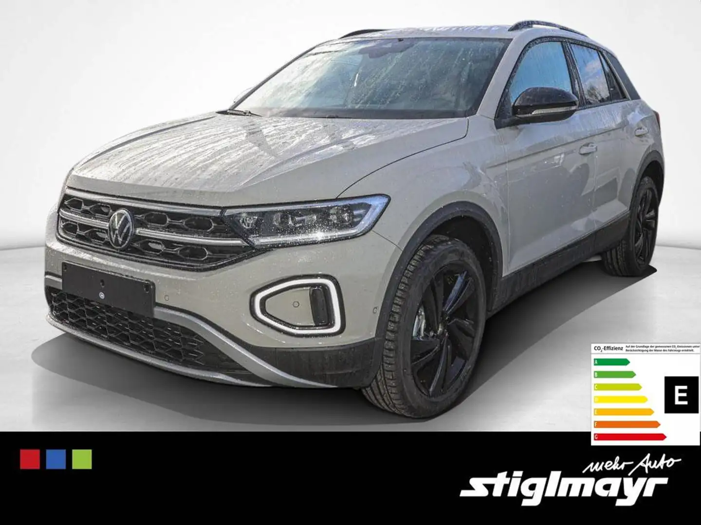 Volkswagen T-Roc Style 1.5 TSI Matrix Navi AHK Alu-18 PDC+ Grau - 1
