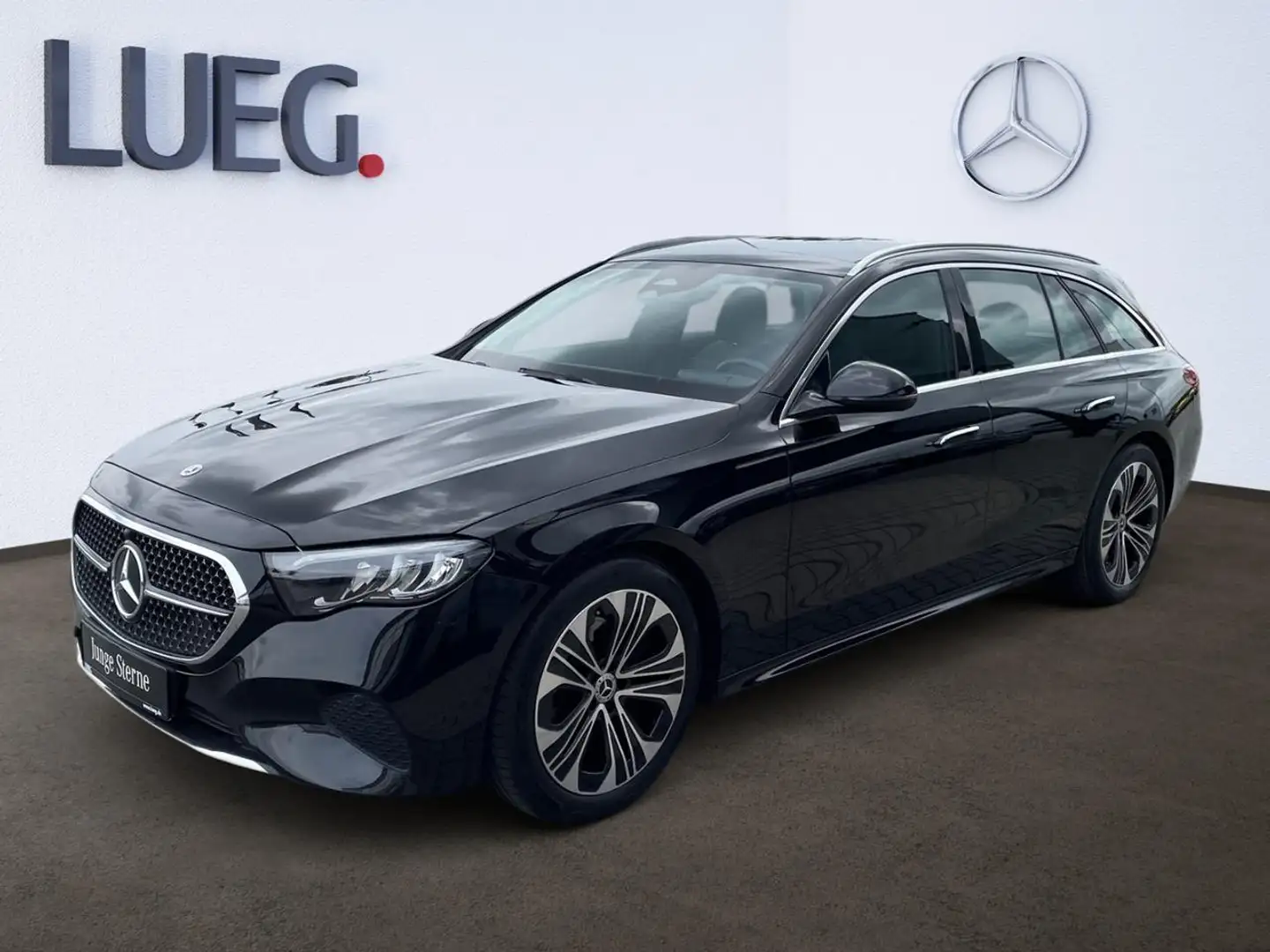 Mercedes-Benz E 220 d T AVANTGARDE-ADVANCED+PANODACH+AHK+LED Schwarz - 2