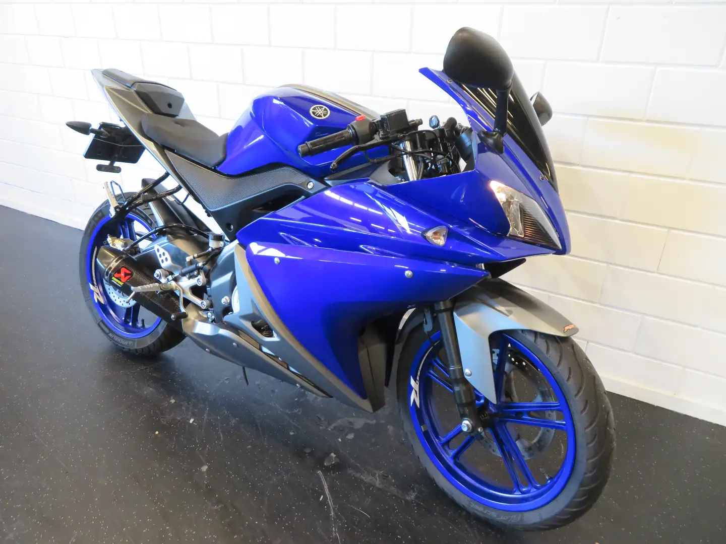 Yamaha YZF-R125 ABS YZF125 AKRA A1 TOPPER Blauw - 2