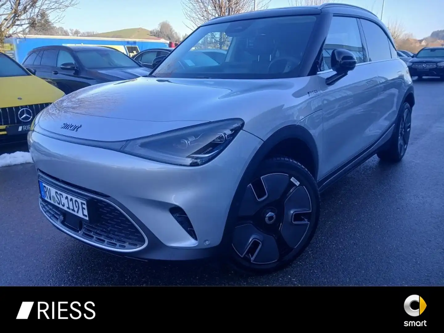 smart #1 Premium 2xKlima 360 AUT Kam. KeyLess KlimaA Argent - 1