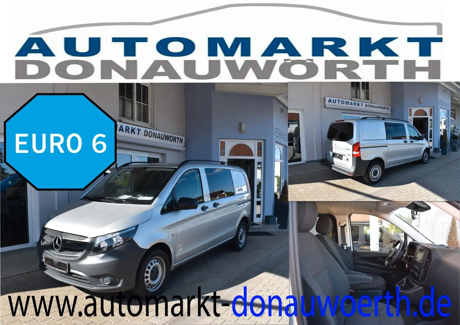 Mercedes-Benz Vito Mixto 114 CDI 4x4 kompakt 9 G-Tronic Standh Silver - 1