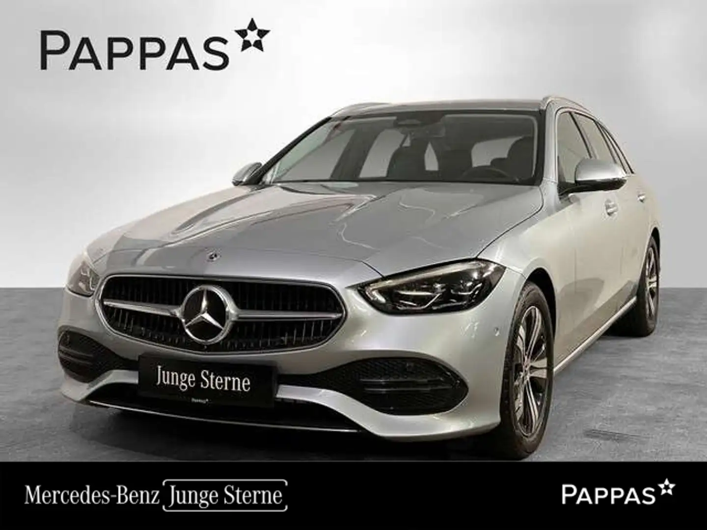 Mercedes-Benz C 220 d T-Modell LED Cam Navi Keyl PTS SHZ Argent - 1