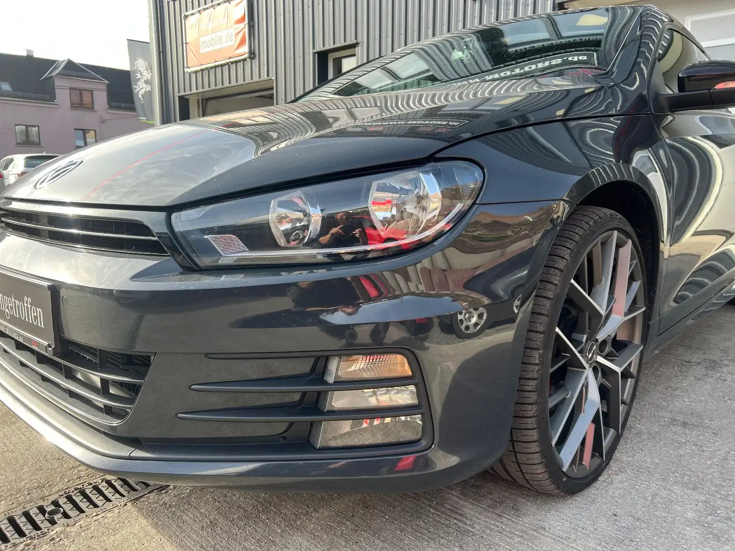 Volkswagen Scirocco 2.0 TSI GTS/20"LM/Teilleder/Klima/Einp. Gris - 2