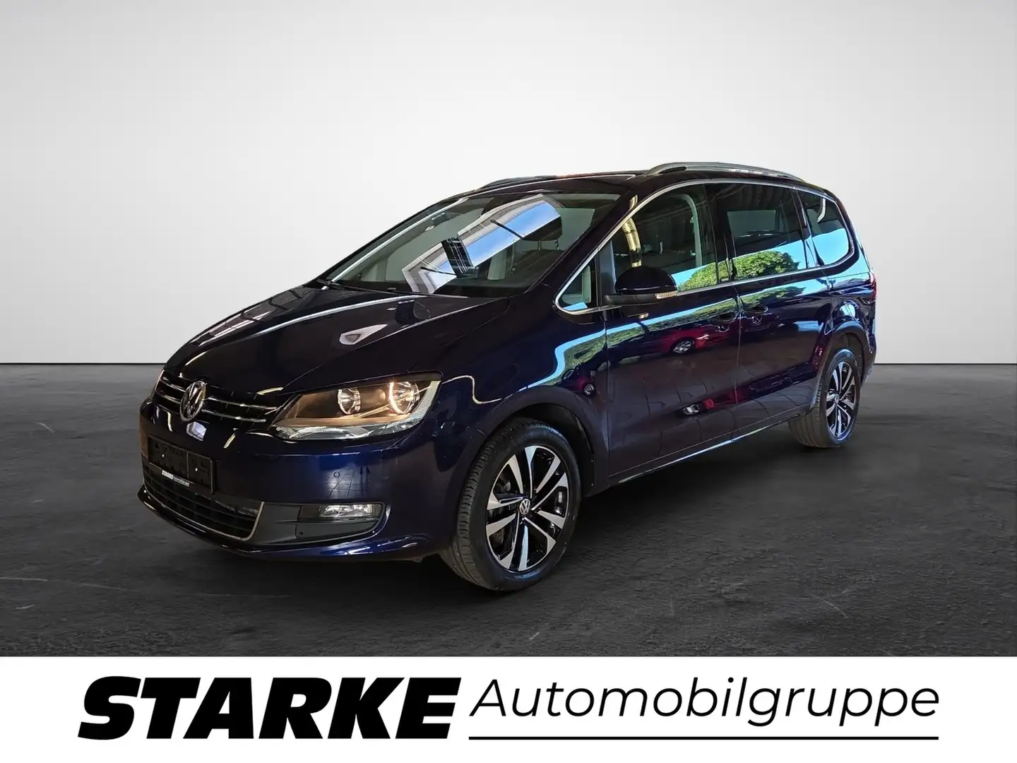Volkswagen Sharan 1.4 TSI DSG 7-Sitzer United Blau - 2