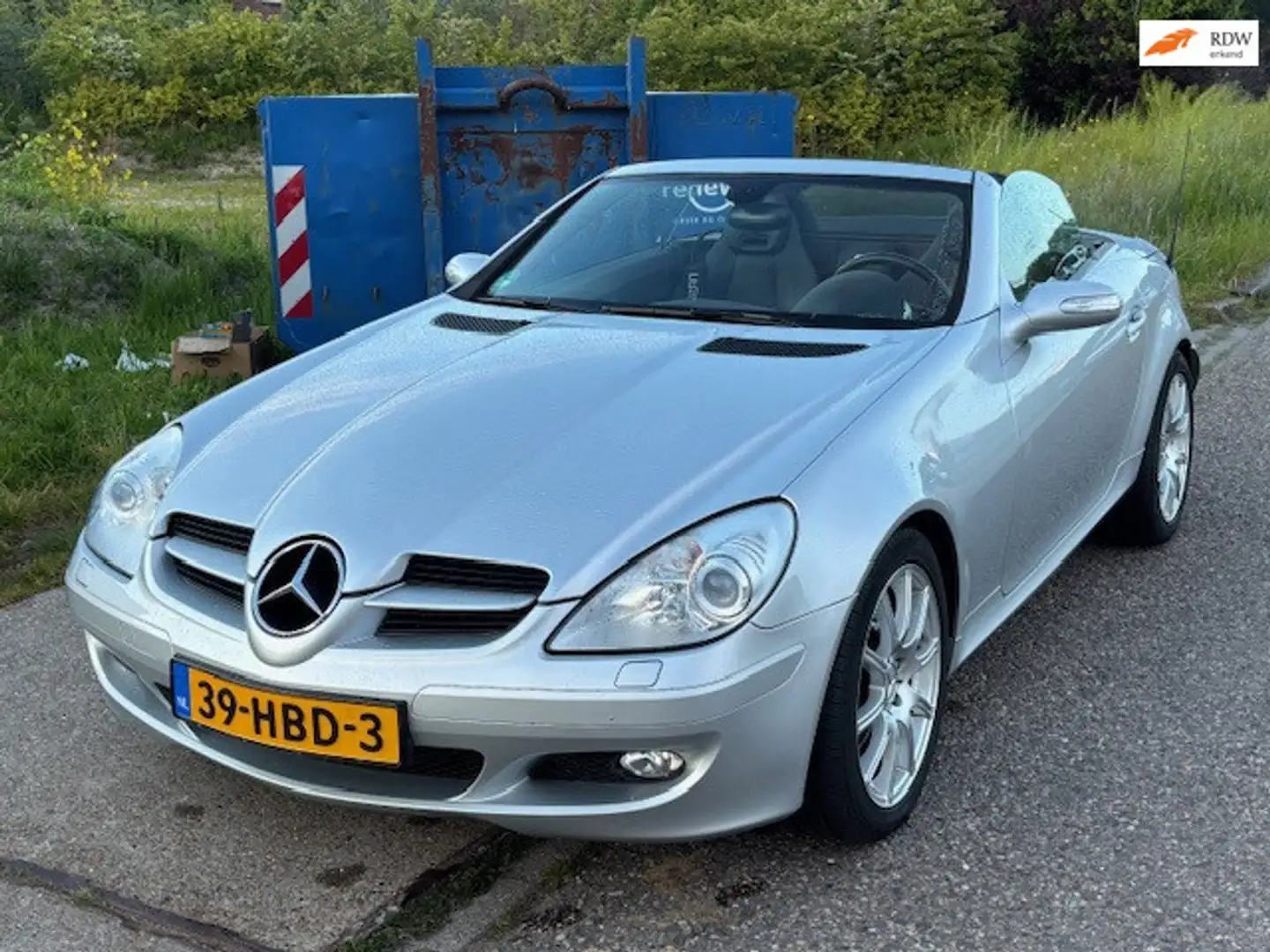 Mercedes-Benz SLK 280 Automaat ECC Audio-CD/Navi Leder LMV 17" Sportstoe Grau - 1