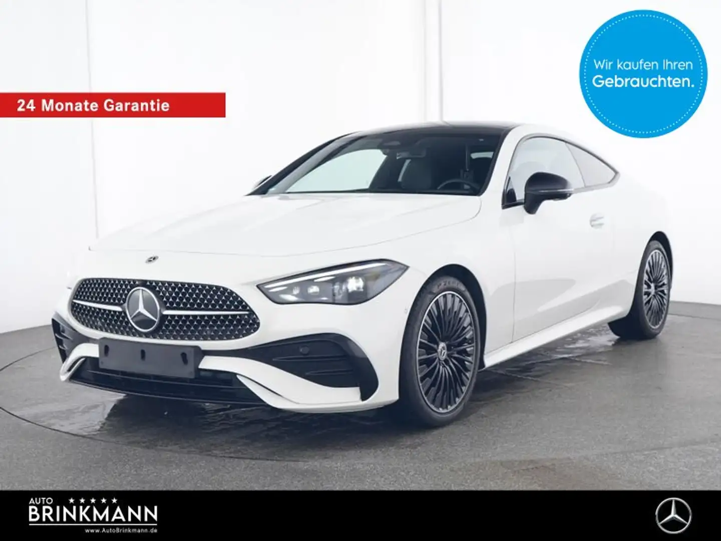 Mercedes-Benz CLE 200 CLE 200 Coupé AMG-LINE/PANO/NIGHT/360°/MEMORY Weiß - 1