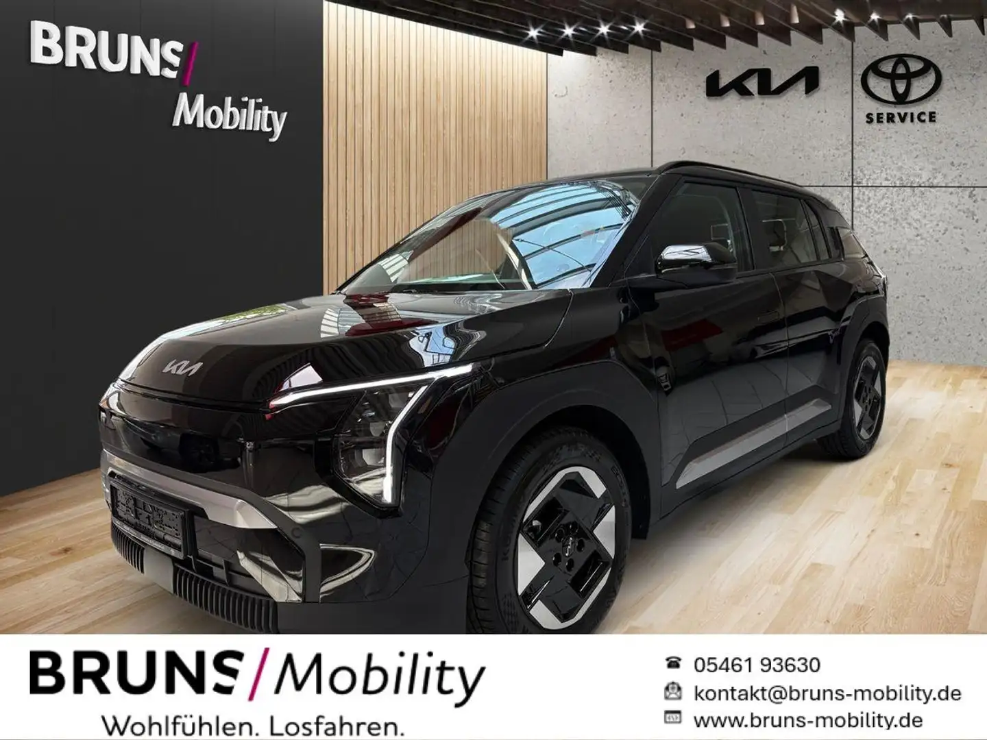 Kia 58,3 KW/h Air  Winter, Drive Wise Чорний - 1