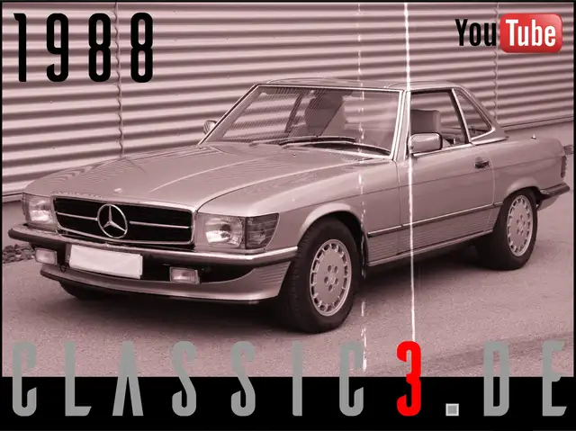 Mercedes-Benz SL 560 MERCEDES-BENZ 560SL R107 LEDER VERDECK LACK NEU!