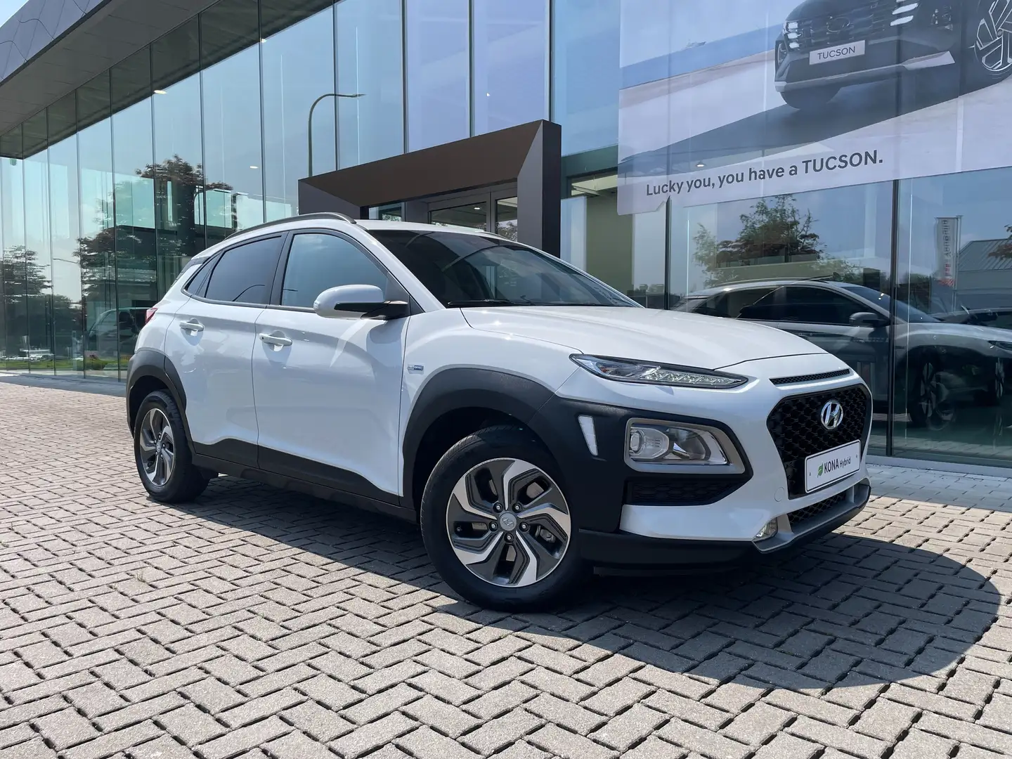 Hyundai KONA 1.6 GDi HEV Techno Wit - 1