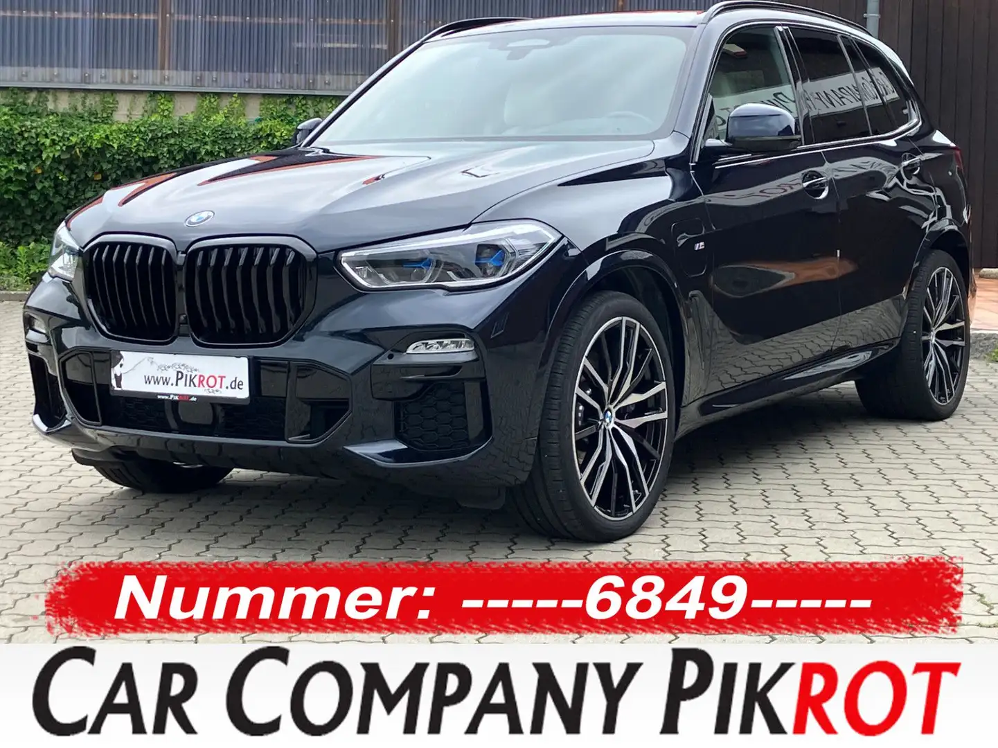 BMW X5 xDrive45e M-Sport,B&W,SKY,TV,22",UPE ca.121ts Nero - 1