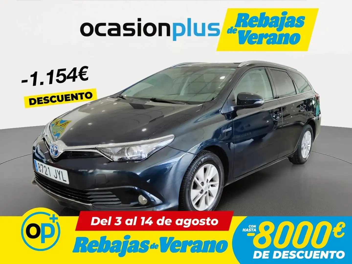 Toyota Auris Touring Sports hybrid 140H Active Gris - 1