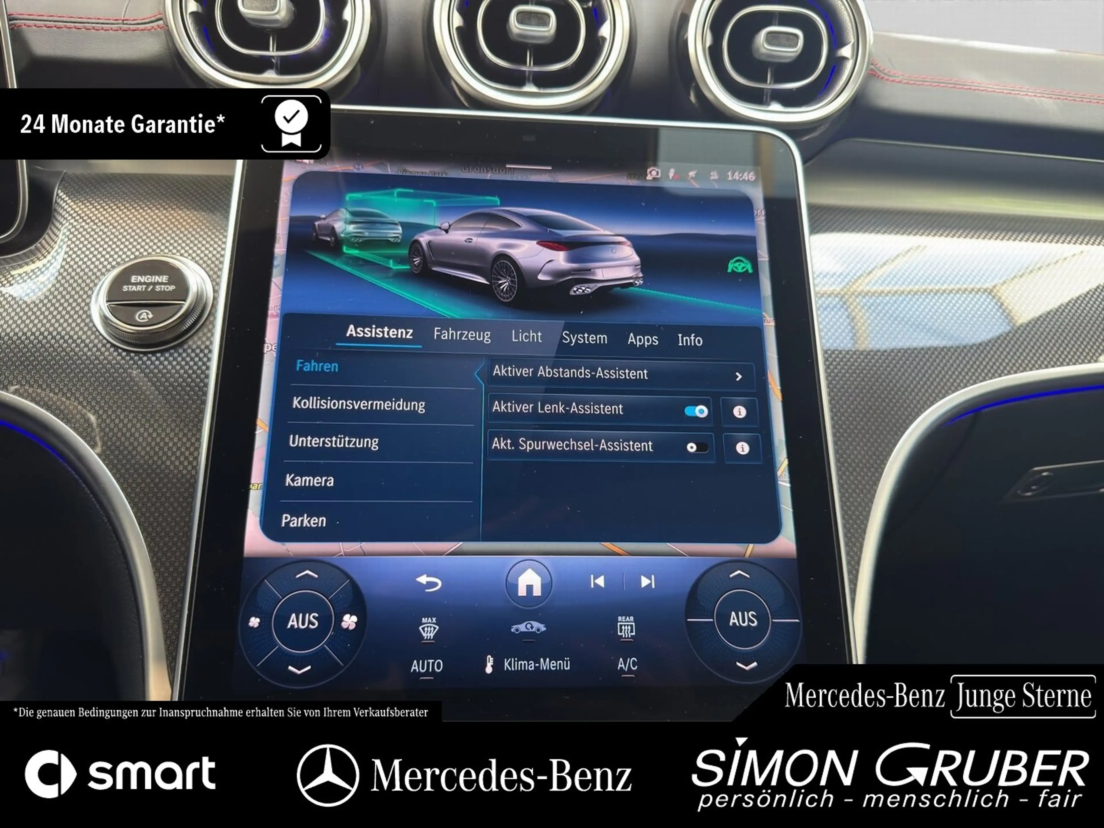 Mercedes-Benz CLE 53 AMG CLE 53 4M+ Coupe Perfo Sitz Pano Burm HUD RSound — photo 15