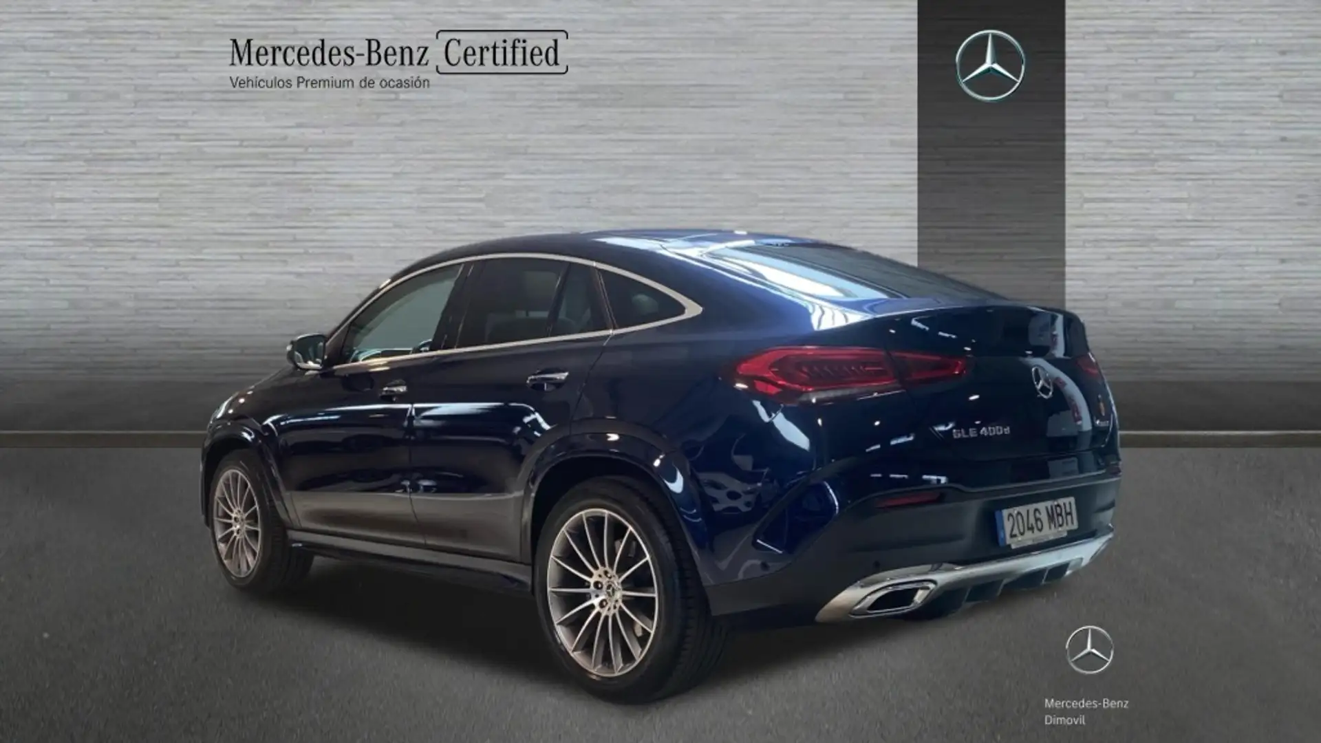 Mercedes-Benz GLE 400 COUPE GLE-CLASS D 4MATIC COUPE AMG LINE Azul - 2
