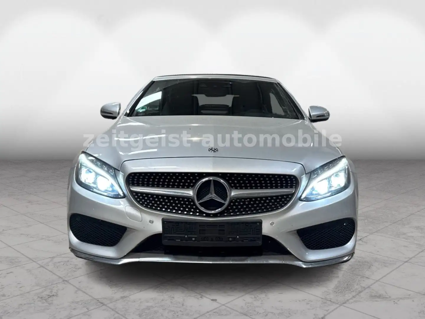 Mercedes-Benz C 220 d Cabrio*AMG-LINE*Burmester*LEDER*Airscarf Silber - 2