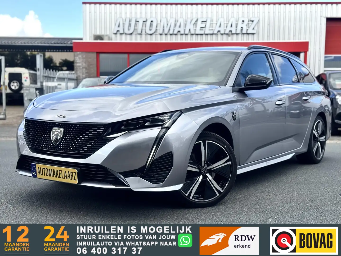 Peugeot 308 SW 1.2 PureTech GT | BOMVOL OPTIES ! Šedá - 1