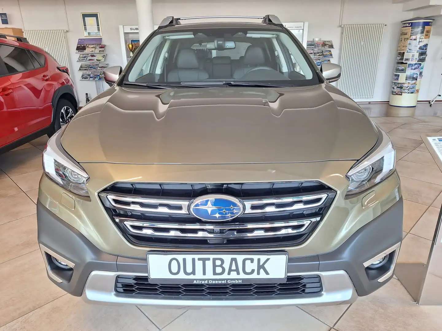 Subaru OUTBACK Subaru Outback 2.5i Platinum LEDER VOLL! 8 J.GA Grün - 2
