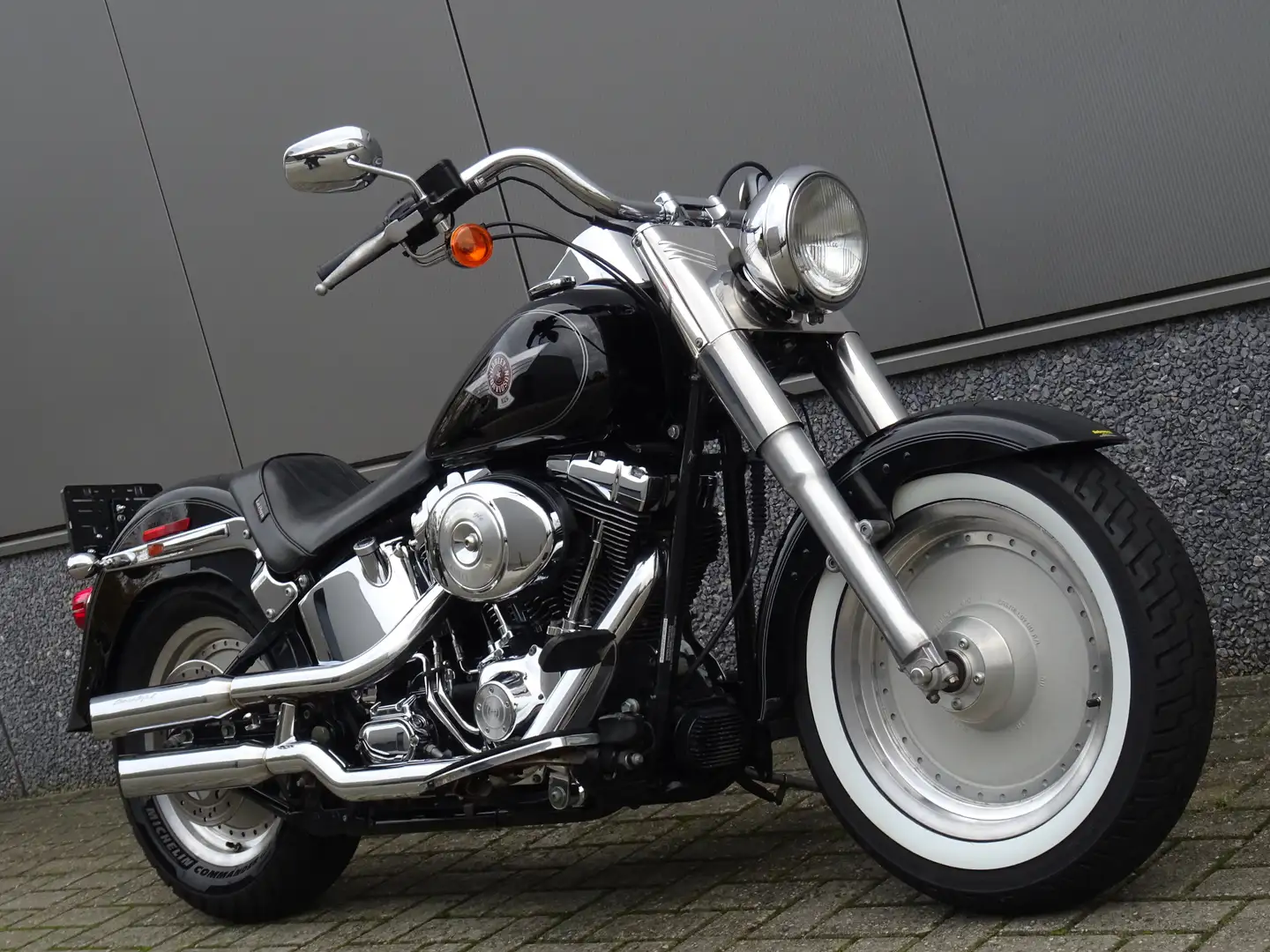 Harley-Davidson Fat Boy FATBOY FLSTF Zwart - 2