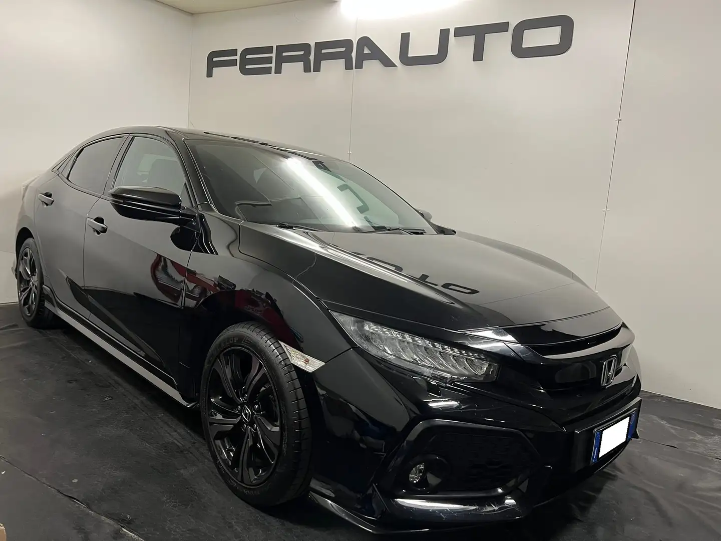 Honda Civic Civic 5p 1.5 Sport my18 UNICO PROPRIETARIO Nero - 1