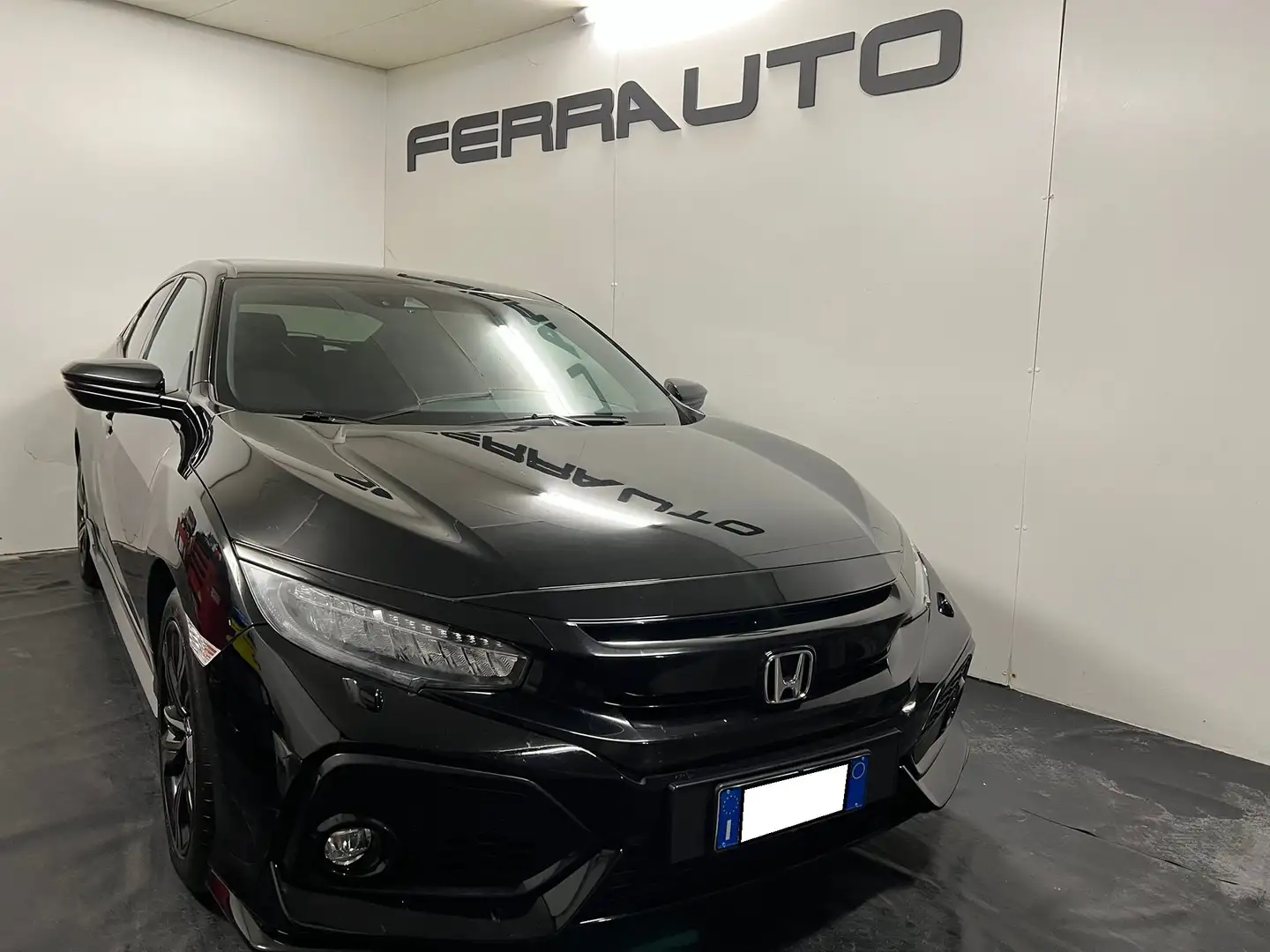 Honda Civic Civic 5p 1.5 Sport my18 UNICO PROPRIETARIO Nero - 2
