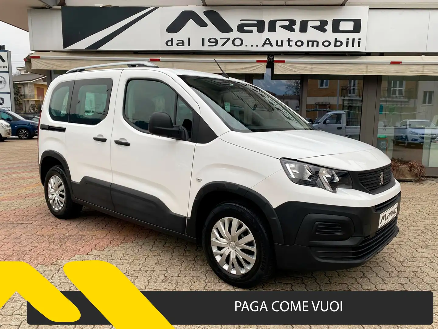 Peugeot Rifter 1.2 Puretech 100CV Active *PAGA COME VUOI Bianco - 1