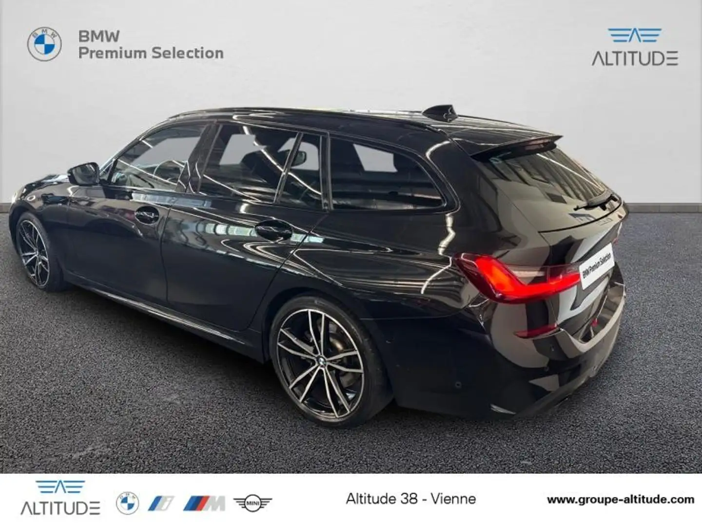 BMW 330 330dA MH xDrive 286ch M Sport 17cv Blanc - 2