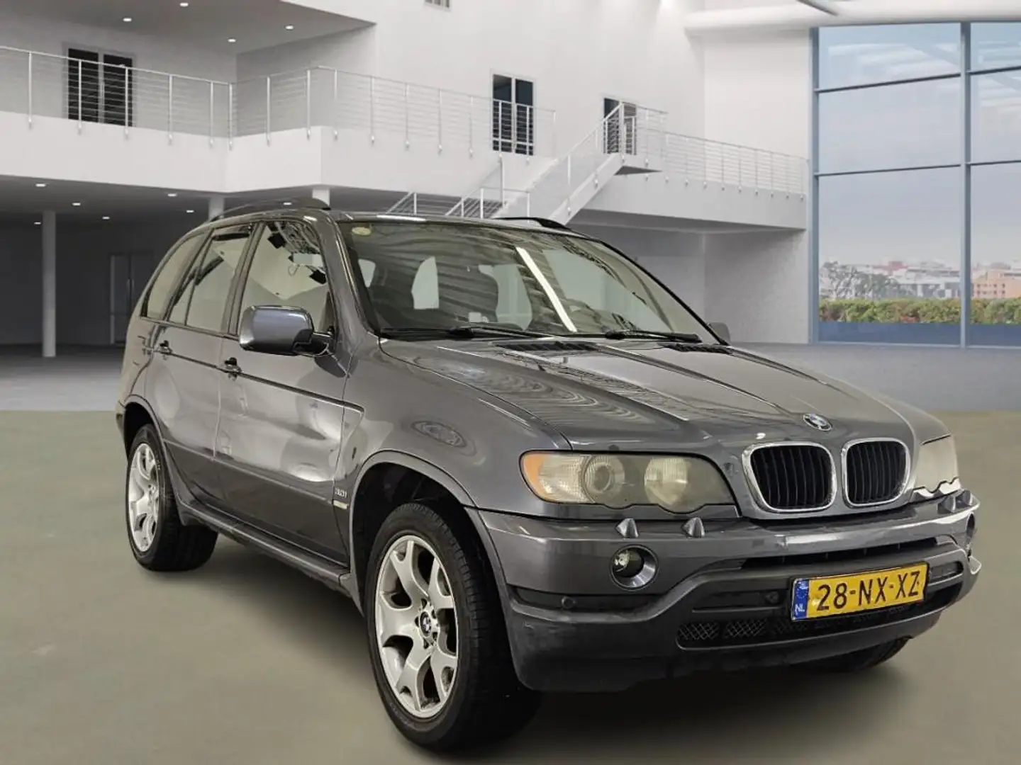 BMW X5 3.0i Executive|youngtimer|xenon|navi|psensor|trekh Grijs - 2