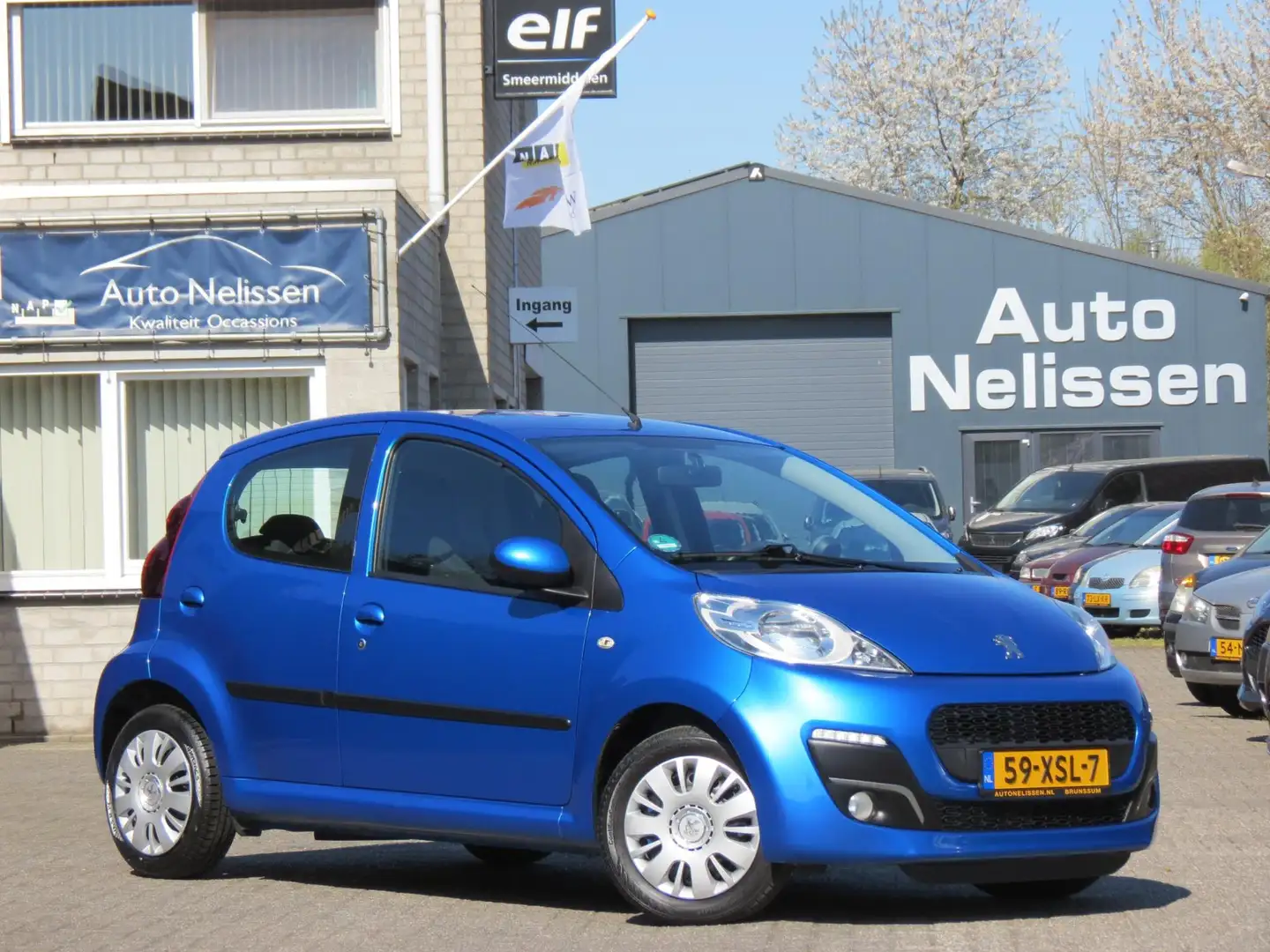 Peugeot 107 1.0 Active 5-DRS | AUTOMAAT | AIRCO | DEALER ONDER Bleu - 2