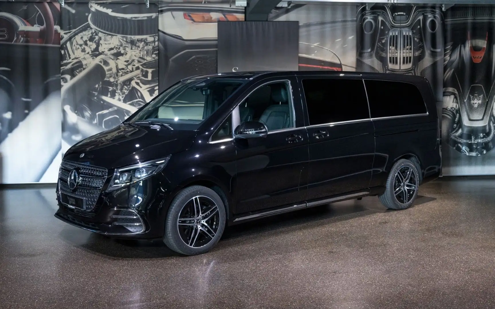 Mercedes-Benz V 300 V300d 4M EXCLUSIVE EXTRALONG|LUXUS-VIP-SEAT|MY26 Noir - 1