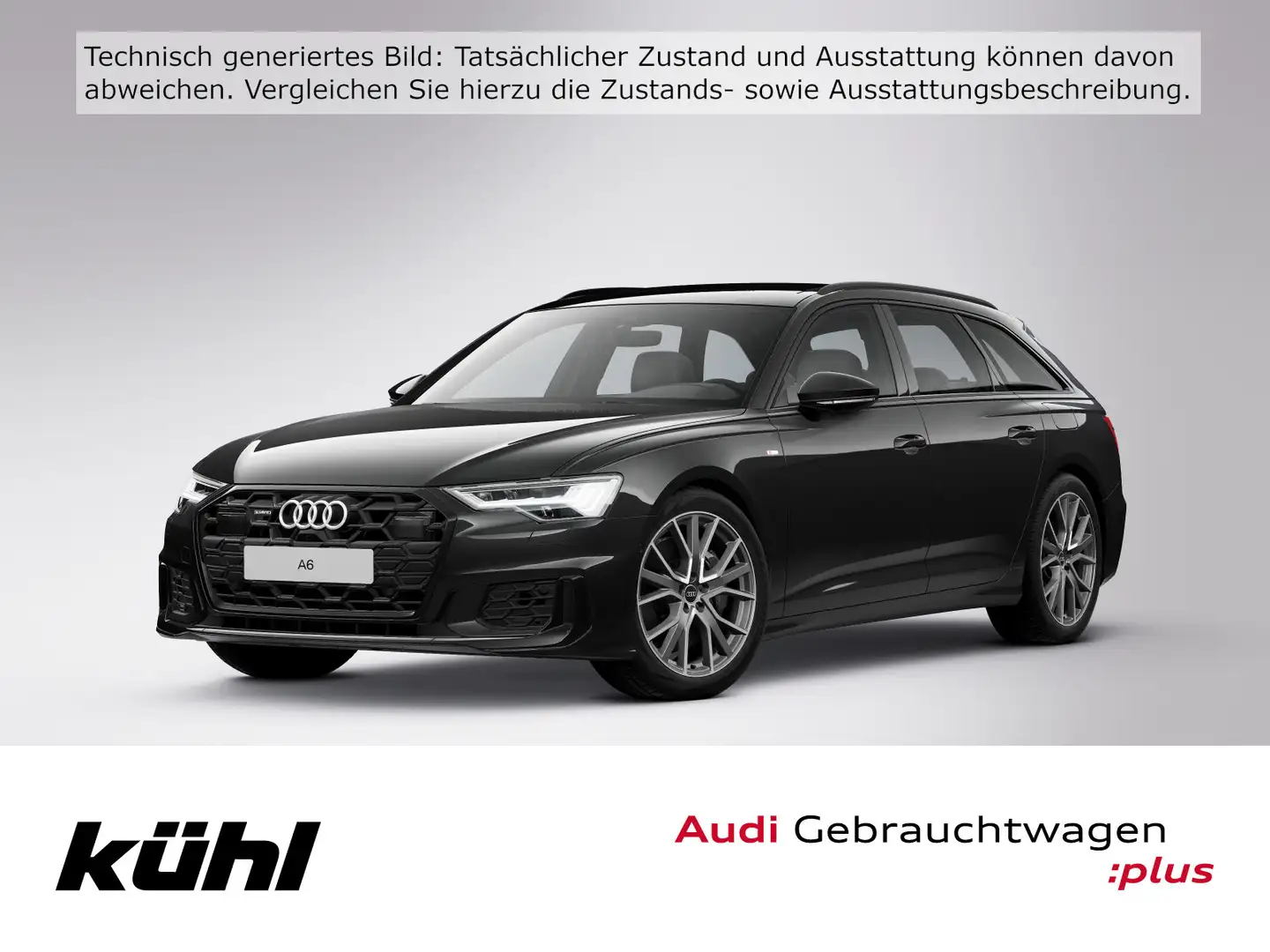 Audi A6 50 TFSI e Q S tronic S line LED/ACC/Kam Schwarz - 1