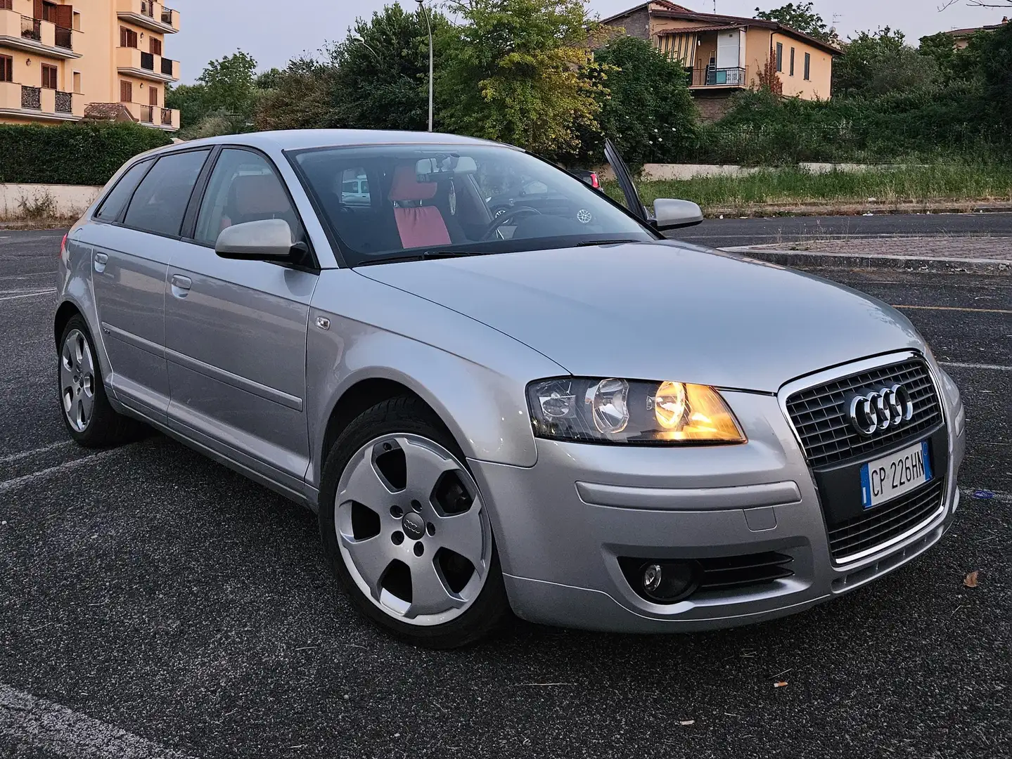 Audi A3 A3 II 2003 SportbackSportback 2.0 tdi Ambition fap Grigio - 1
