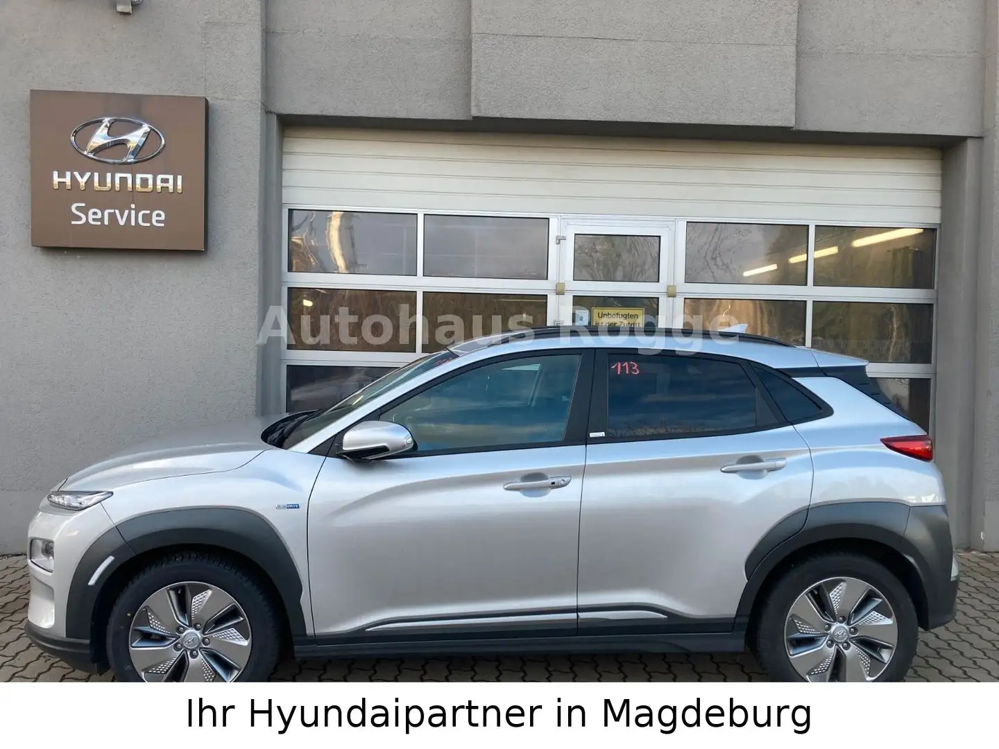 Hyundai KONA Elektro Prime 150kW Gris - 1